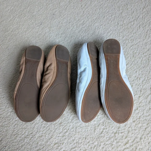 Lucky Brand Ballet Flats in Tan and White - Picture 2 of 5